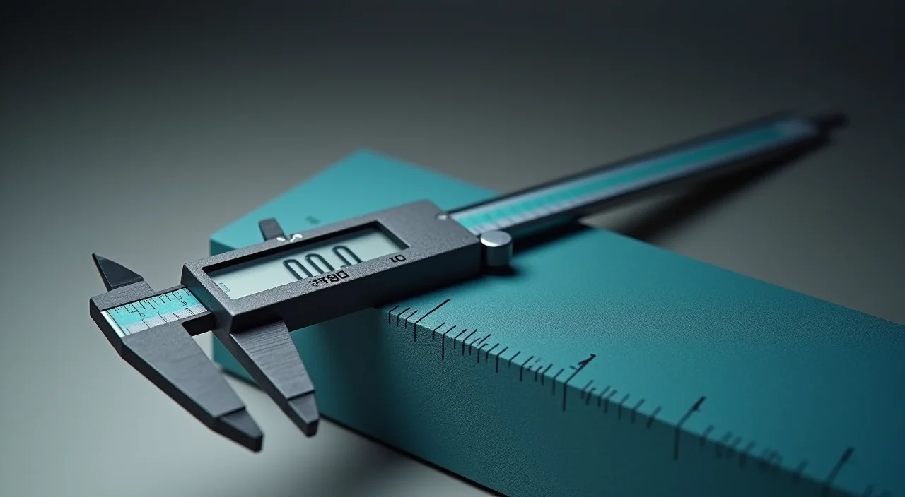 Close-up of precision measuring tools on a textured surface, symbolizing careful evaluation and selection criteria for on-premises data platforms.