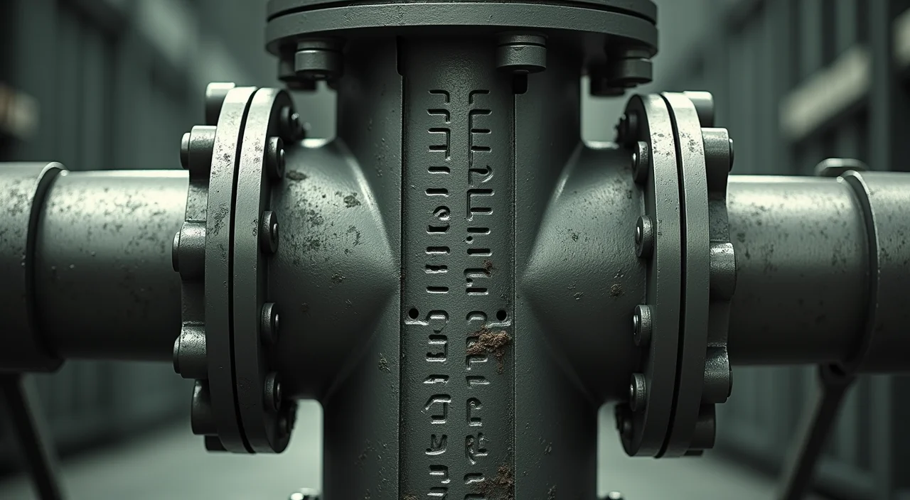 Architectural cross-section of a precision industrial valve assembly with dual flow paths, symbolizing the technical validation and controlled transition between legacy and modern