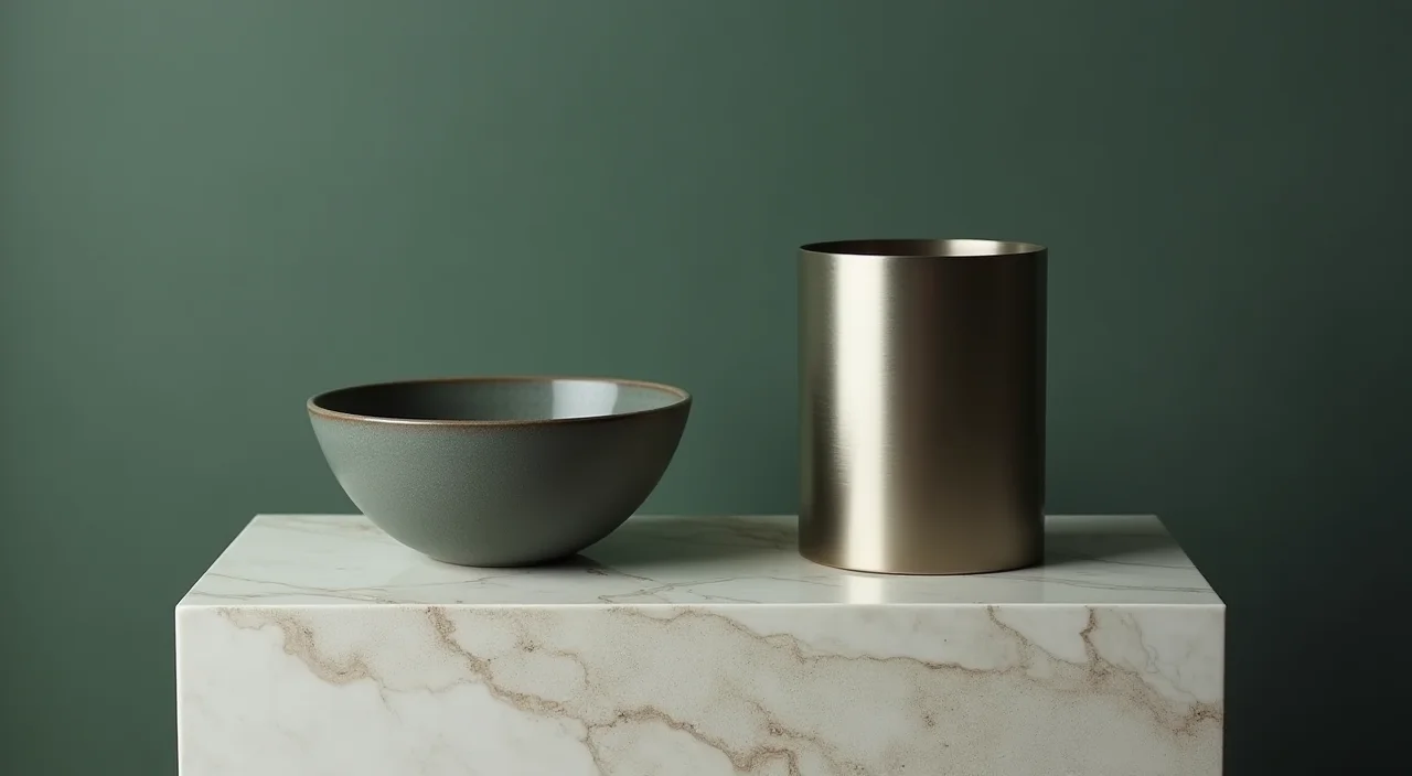 Comparison of ceramic and metal vessels representing different database deployment models