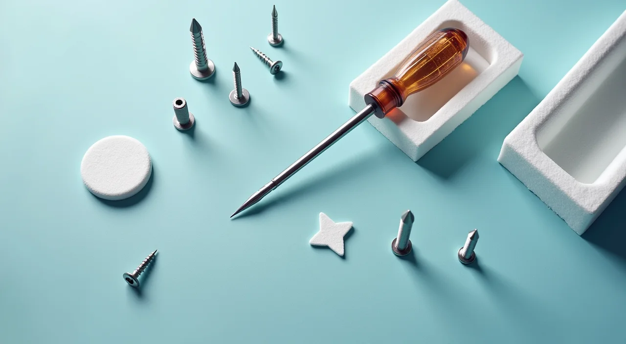 Precision tools arranged on a workshop surface illustrating technical configuration steps