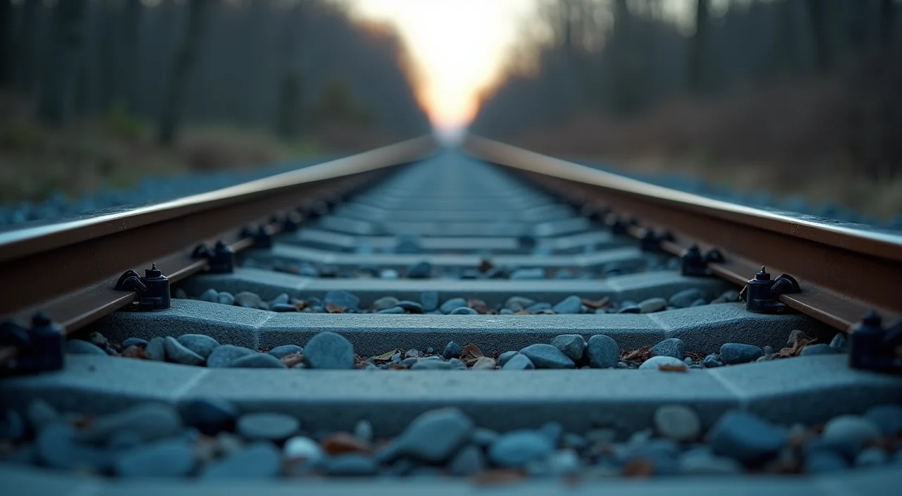 Two diverging railway tracks representing the choice between a rewrite-heavy migration path and a native compatibility alternative.